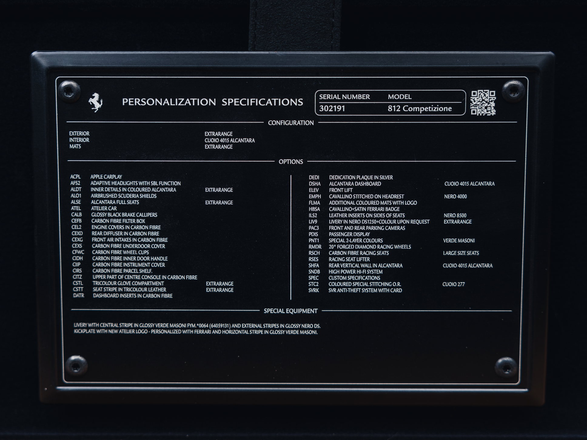 2024 Ferrari 812 Competizione