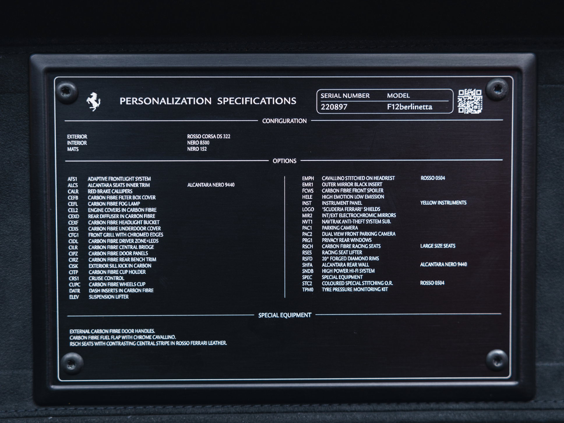 2016 Ferrari F12 Berlinetta