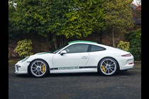 PORSCHE 911 991 R Leichtbau 2016 weiss acid grün white Spark Resin RAR 1:18 PORSCHE 911 991 R Leichtbau 2016 weiss acid grün white Spark Resin RAR 1:18